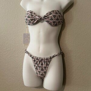 Commense, Bandeau Bikini, Size Small, New with Tags